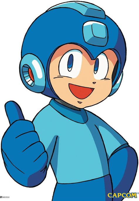 Mega Man Thumbs Up Video Game Video Gamer Classic Retro Vintage 90s Gaming Megaman Capcom Legacy