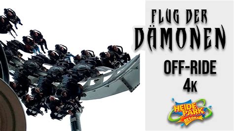 Flug Der D Monen Off Ride Pov K B M Wing Coaster Heide Park