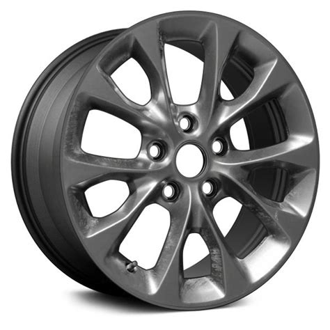 Replace ALYCG034U30 10 Spoke Machined And Dark Charcoal 18x7 5 Alloy