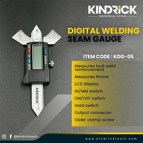 Digital Welding Seam Gauge Abasco Tools