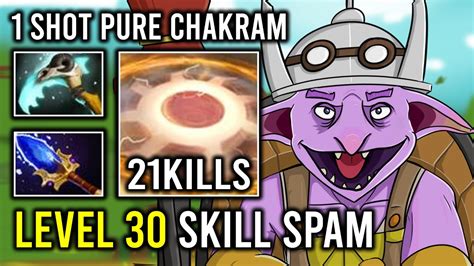 How To Offlane Timbersaw With Level Pure Chakram Shot Unlimited