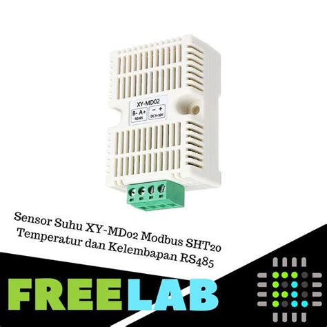 Jual Sensor Suhu Xy Md Modbus Sht Temperatur Dan Kelembapan Rs