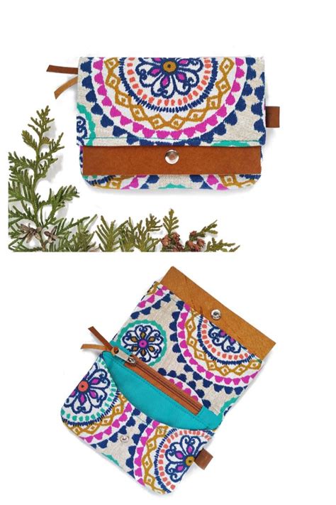 Mini Colorful Boho Wallet Boho Wallet Handcrafted Accessories Wallets