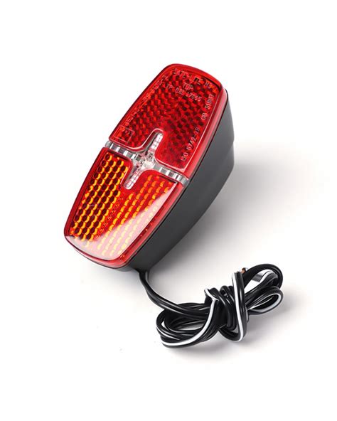 Ebike Light LED 6V 3W Electric Bike Headlight Taillight Front Light For