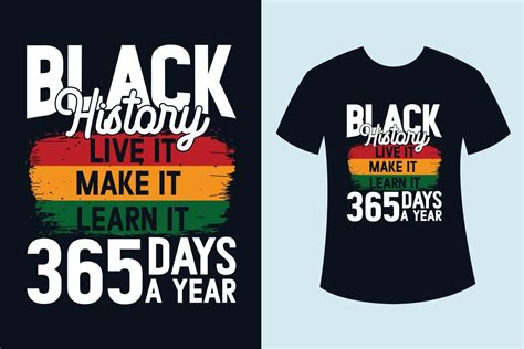 Black History Month T Shirt Design Vector Graphic 17798286 Vector Art At Vecteezy