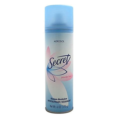 Secret Aerosol Antiperspirant Deodorant Powder Fresh 6 Oz Walmart Canada