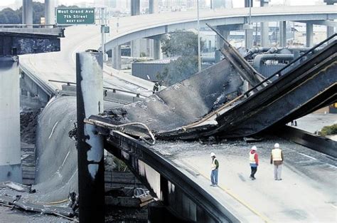 Gas Tanker Crash Fireball Collapse Bay Area Roadway