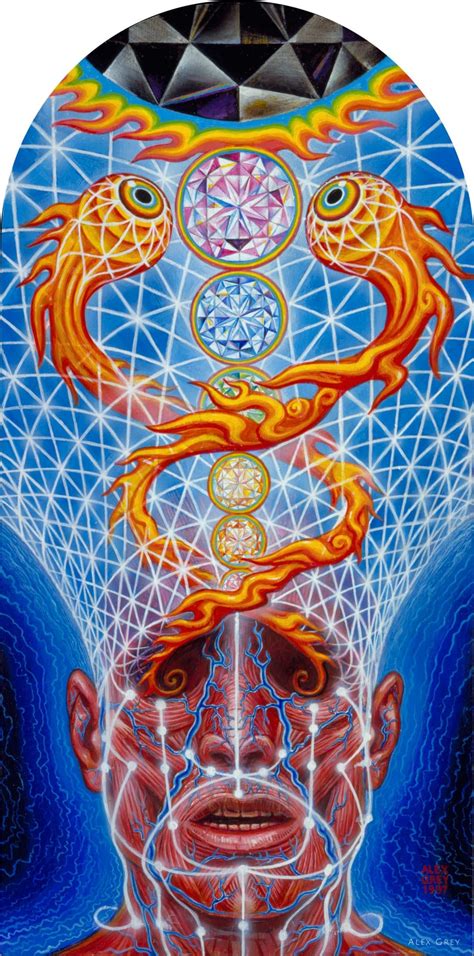 Glimpsing The Empyrean By Alex Grey