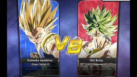 Xenoverse 2 Requested Match PC Gotenks Super Saiyan 2 Vs Old Broly