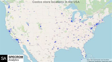 Costco Locations Usa Map Winne Karalynn