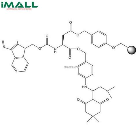 Hóa chất Fmoc Asp Wang resin LL ODmab 100 200 mesh Chai thủy tinh