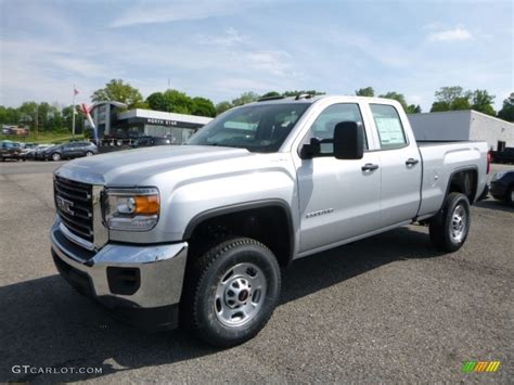 2016 Quicksilver Metallic Gmc Sierra 2500hd Double Cab 4x4 138487622 Photo 18