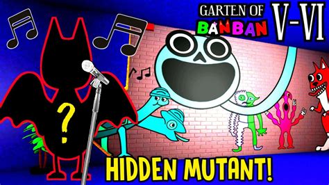 Garten Of Banban The Mystery Of The Hidden Mutant Singer Has