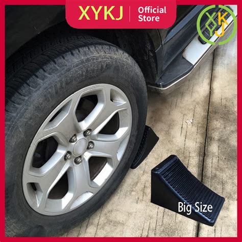 XYKJ Ganjalan Ban Mobil Ganjelan Ban Mobil Rubber Wheel Parking Chock