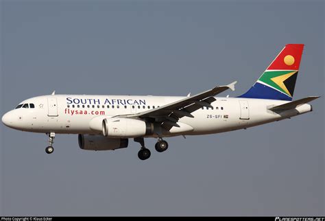 Zs Sfi South African Airways Airbus A319 131 Photo By Klaus Ecker Id