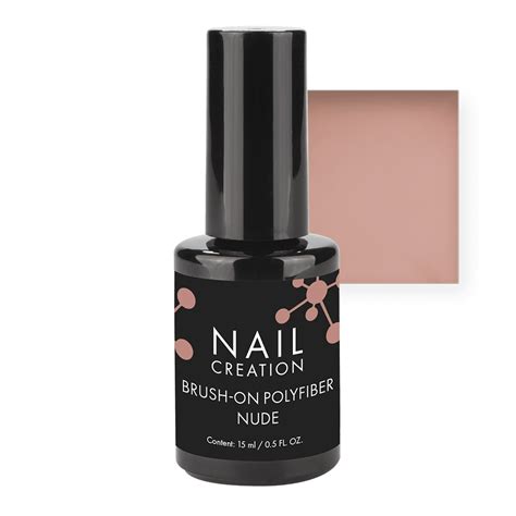 Brush On PolyFiber Gel Nude TPO HEMA Free Builder Gel Nail Creation
