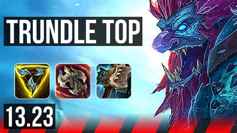 Trundle Vs Nasus Top Rank 7 Trundle 6 2 4 Dominating Kr Master