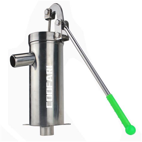 100 Stainless Steel Home Manual Jetmatic Hand Water Pump Portable