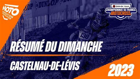 24MX Tour à Castelnau de Lévis Goupillon et Rubini vainqueurs MX2K