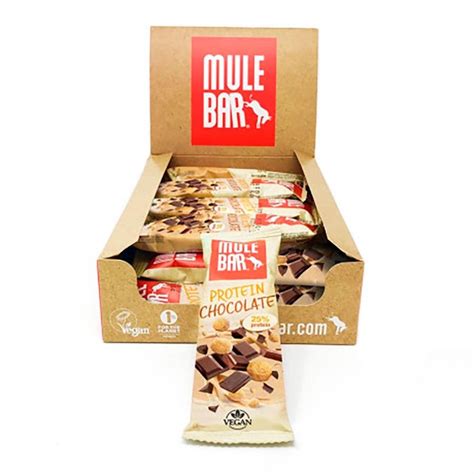 Barre protéinée Mulebar au chocolat pour récupérer et par gourmandise