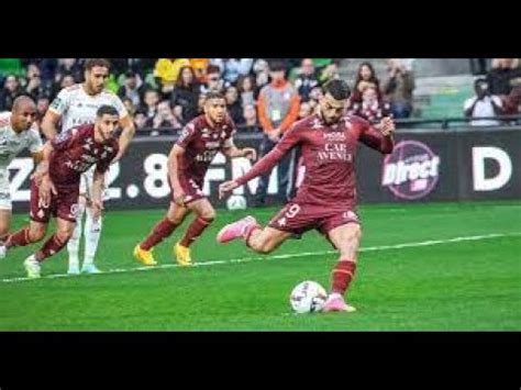 BUT GEORGES MIKAUTADZE FC METZ Vs PARIS FC 29 04 2023 YouTube