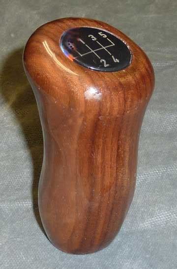 Custom Wood Gearshift Knobs