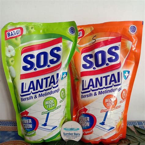 Jual PEMBERSIH LANTAI SOS SOS S O S S O S LANTAI BERSIH DAN