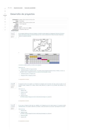 Modalidad de exámenes Semana 6 Revisión del intento Administración de