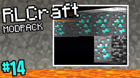 Finding Diamonds With Xray Hacks In Minecraft Rlcraft Modpack 14