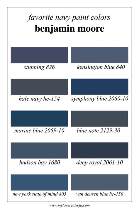 Favorite Navy Blue Benjamin Moore Paint Colors Stunning Kensington