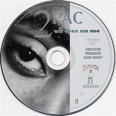 2pac - ‘All Eyez On Me’ CD | Cd art, Font logotype, Instagram aesthetic