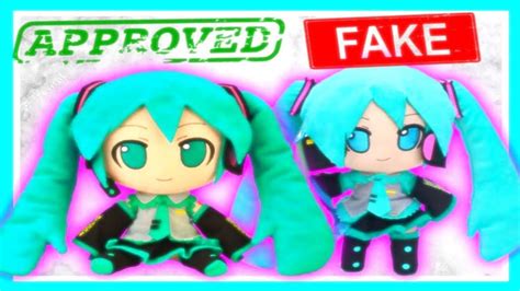 How To Tell If You Have A Bootleg Vocaloid Plushie Youtube