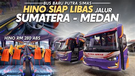 Hino Siap Libas Jalur Sumatera Sampai Medan Peluncuran Bus Baru Po