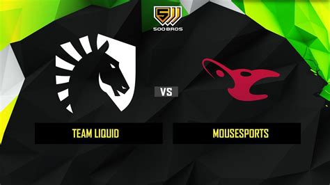 Team Liquid Vs Mousesports Map De Overpass Semi Final Esl Pro