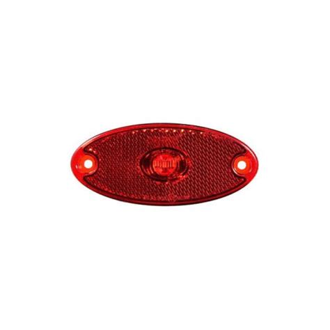 Luce Ingombro Rossa Led Ovale X Mm Per Autocarri V V Lucidity