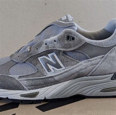New Balance 991 Made in UK Washed Grey M991PRT | SBD