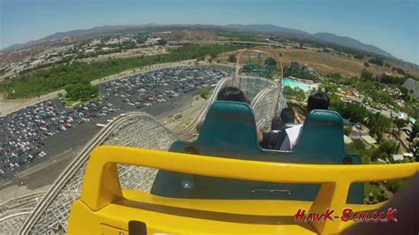 Goliath Ride Pov From Six Flags Magic Mountain Youtube