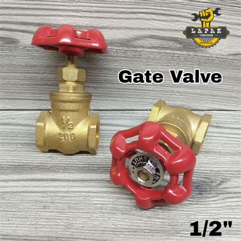 Stop Kran Gate Valve Kuningan Inci Lazada Indonesia