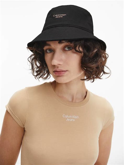 Organic Cotton Bucket Hat Calvin Klein