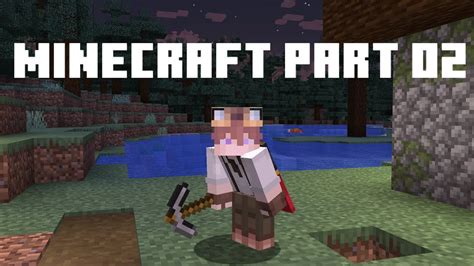 Minecraft Lets Play Part 2 CAVE MINING YouTube