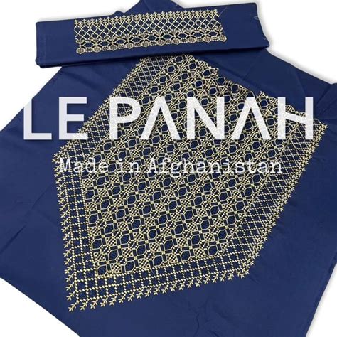 Custom Size Stitched Blue Traditional Afghan Mens Clothes W