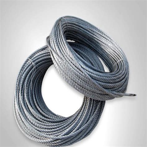 High Carbon Steel Ungalvanized Wire Rope