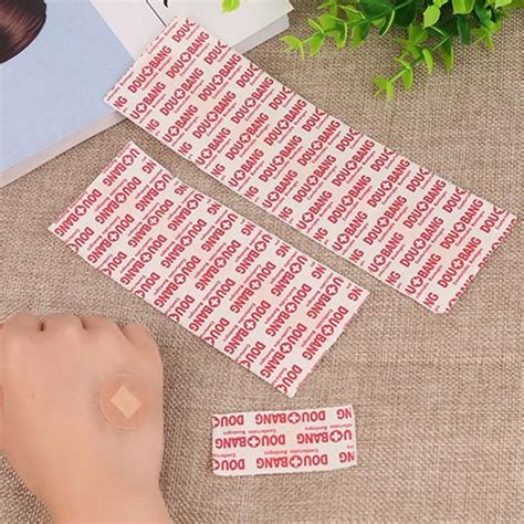 100pcsbag Round Band Aid Wound Plaster Sterile Hemostasis Stickers