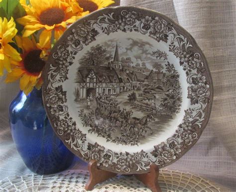 J And G Meakin England Royal Staffordshire Statford Stage Ironstone