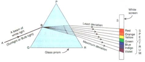 Glass Prism Class 10 The Human Eyes And The Colorful World