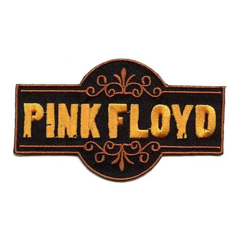 Pink Floyd Patch Fancy Logo Embroidered Iron On Ea6 Etsy