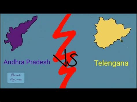 Andhra Pradesh Vs Telangana Youtube