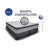 Colch N Y Sommier Topacio Marfil Doble Eurosoft Pillow King Size