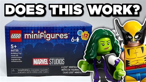 LEGO Marvel Studios Minifigures Series 2 6 Pack Unboxing Brick