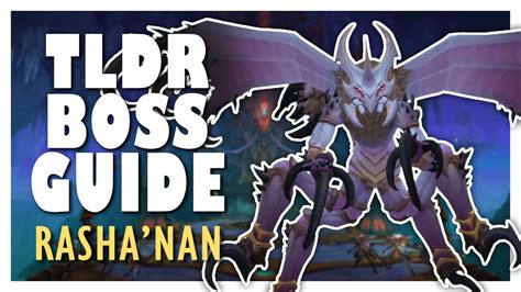 Tldr Rashanan Normal Heroic Boss Guide Nerubar Palace Wow Raid